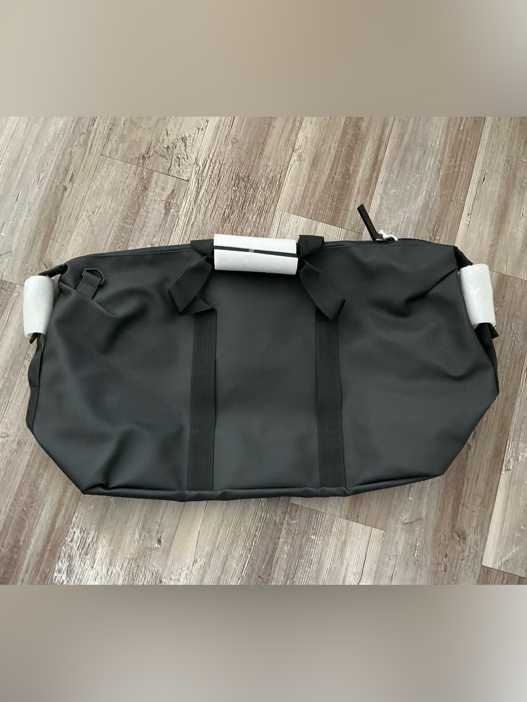 Rains Black Weekend Duffel Bag — image 2 of 8